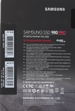 Накопитель SSD Samsung PCIe 4.0 x4 2TB MZ-V8P2T0BW