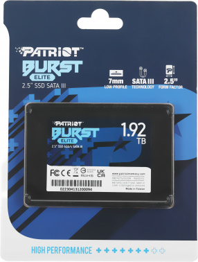 Накопитель SSD Patriot SATA-III 1.92TB PBE192TS25SSDR