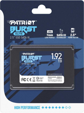 Накопитель SSD Patriot SATA-III 1.92TB PBE192TS25SSDR