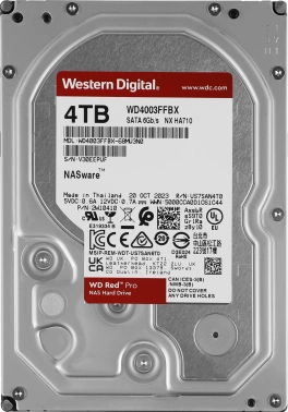 Жесткий диск WD SATA-III 4TB  WD4003FFBX