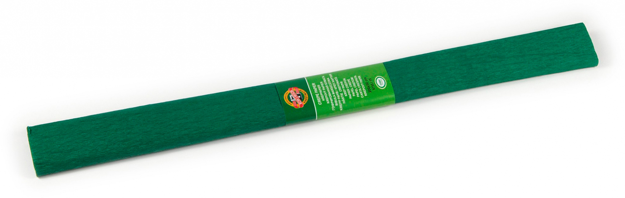 Бумага цветная Koh-I-Noor 9755019001PM темно-зеленый крепир. 1цв. 30г/м2 (упак.:10шт)