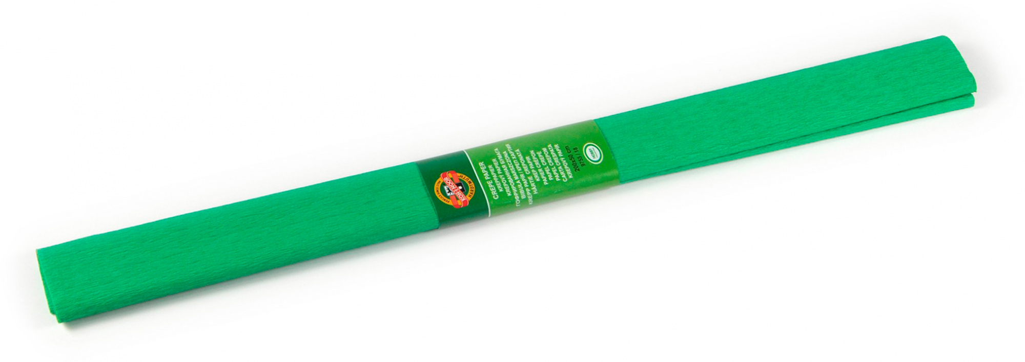 Бумага цветная Koh-I-Noor 9755018001PM зеленый крепир. 1цв. 30г/м2 (упак.:10шт)