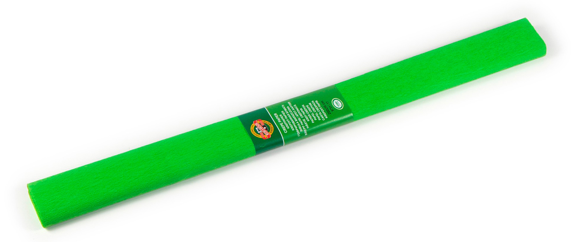 Бумага цветная Koh-I-Noor 9755017001PM светло-зеленый крепир. 1цв. 30г/м2 (упак.:10шт)