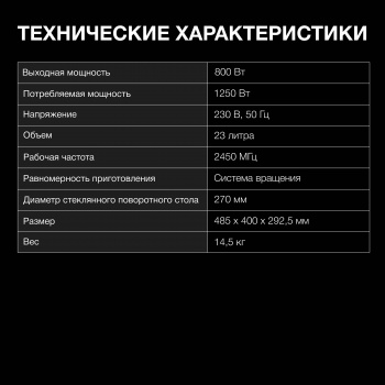 Микроволновая Печь Hyundai HYM-M2066