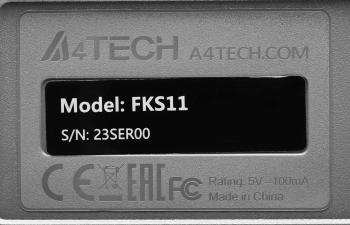 Клавиатура A4Tech Fstyler FKS11