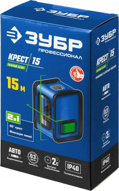 Нивелир лазерн. Зубр  КРЕСТ
