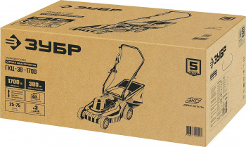 Газонокосилка роторная Зубр ГСЦ-38-1700