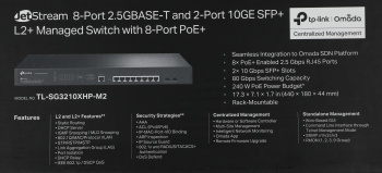 Коммутатор TP-Link  SG3210XHP-M2