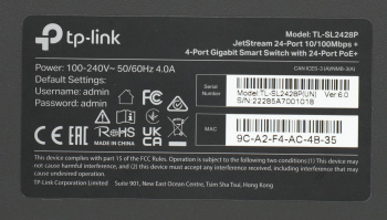 Коммутатор TP-Link  SL2428P