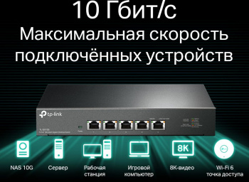 Коммутатор TP-Link  TL-SX105