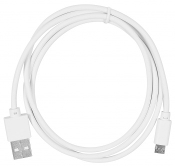 Кабель SunWind USB (m)-micro USB (m) 1м белый
