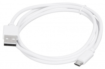 Кабель SunWind USB (m)-micro USB (m) 1м белый