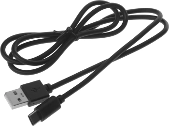 Кабель SunWind USB (m)-USB Type-C (m) 1м черный блистер