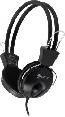 Наушники с микрофоном Оклик HS-M200