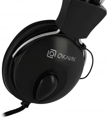 Наушники с микрофоном Оклик HS-M200