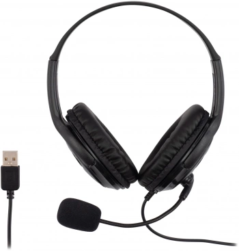 Наушники с микрофоном Оклик HS-M400