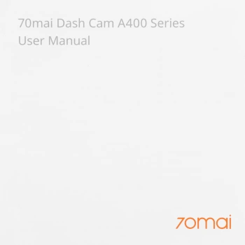 Видеорегистратор 70Mai Dash Cam A400