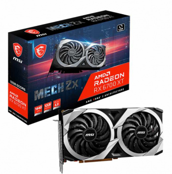 Видеокарта MSI PCI-E 4.0  RX 6700 XT MECH 2X 12G
