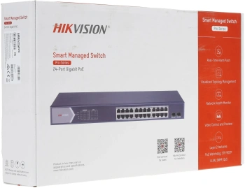 Коммутатор Hikvision  DS-3E1526P-SI
