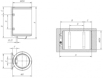 Водонагреватель Gorenje GBFU50SMB6