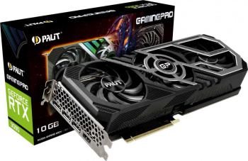 Видеокарта Palit PCI-E 4.0  PA-RTX3080 GAMINGPRO 10G V1