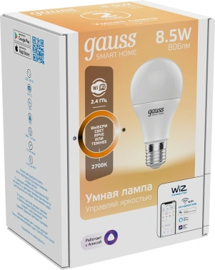 Умная лампа Gauss IoT Smart Home