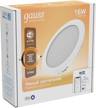 Умный светильник Gauss IoT  Smart Home
