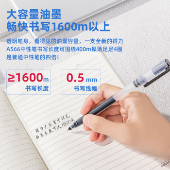 Ручка гелев. Deli A566