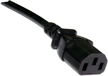 Шнур питания Lanmaster LAN-PP13/20-0.5-BK