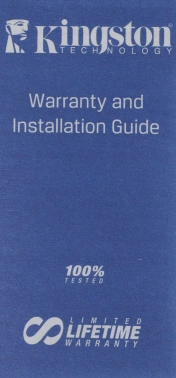 Память DDR3L 8Gb 1600MHz Kingston  KVR16LN11/8WP