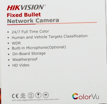 Камера видеонаблюдения IP Hikvision  DS-2CD2047G2-LU(C)(2.8mm)