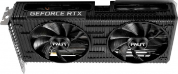 Видеокарта Palit PCI-E 4.0 PA-RTX3060Ti DUAL 8G V1 LHR NVIDIA GeForce RTX 3060Ti 8192Mb 256 GDDR6 1410, 14000 HDMIx1 DPx3 HDCP Ret