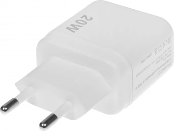 Сетевое зар./устр. BoraSCO 20W 3A (PD) USB Type-C универсальное белый (50635)
