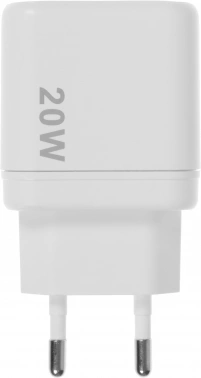Сетевое зар./устр. BoraSCO 20W 3A (PD) USB Type-C универсальное белый (50635)