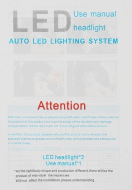 Лампа автомобильная светодиодная Sho-Me  G6 Lite LH-H1