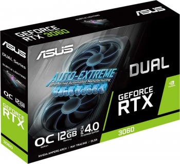 Видеокарта Asus PCI-E 4.0  DUAL-RTX3060-O12G-V2