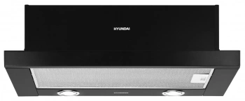Вытяжка встраиваемая Hyundai HBH 6232 BK