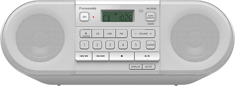Аудиомагнитола Panasonic RX-D550GS-W