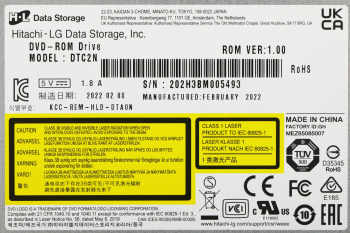 Привод DVD-ROM LG DTC2N