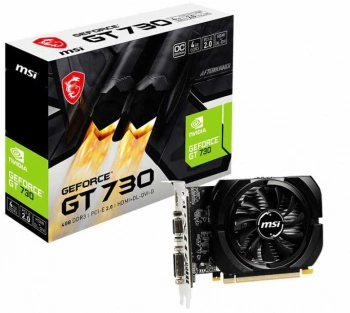Видеокарта MSI PCI-E 2.0 N730K-4GD3/OCV1 NVIDIA  GeForce GT 730