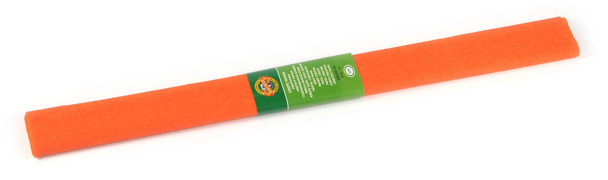 Бумага цветная Koh-I-Noor 9755012001PM темно-оранжевый крепир. 30г/м2 (упак.:10шт)