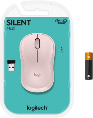 Мышь Logitech Silent M220-ROS