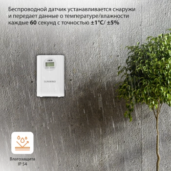 Погодная станция SunWind SW-WSH160