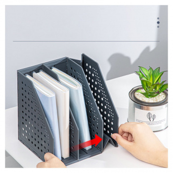 Лоток вертикальный Deli 79003Black