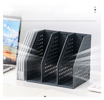 Лоток вертикальный Deli 79003Black