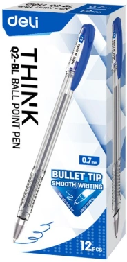 Ручка шариков. Deli Think EQ2-BL