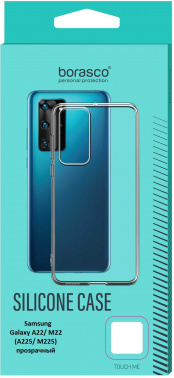 Чехол (клип-кейс) BoraSCO для Samsung Galaxy A22/M22 Silicone Case