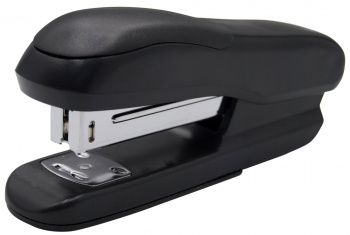 Степлер Silwerhof 24/6 26/6 (25листов) черный 100скоб закрытый/открытый