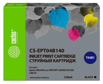 Картридж струйный Cactus CS-EPT04B140