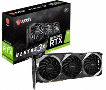 Видеокарта MSI PCI-E 4.0  RTX 3070 VENTUS 3X 8G OC